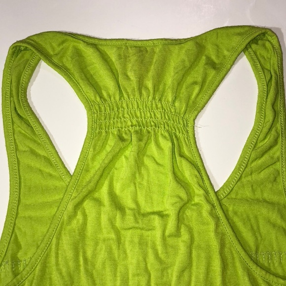 Bebe 2B Sequin Stripe Yellow Tank Top - Picture 7 of 7